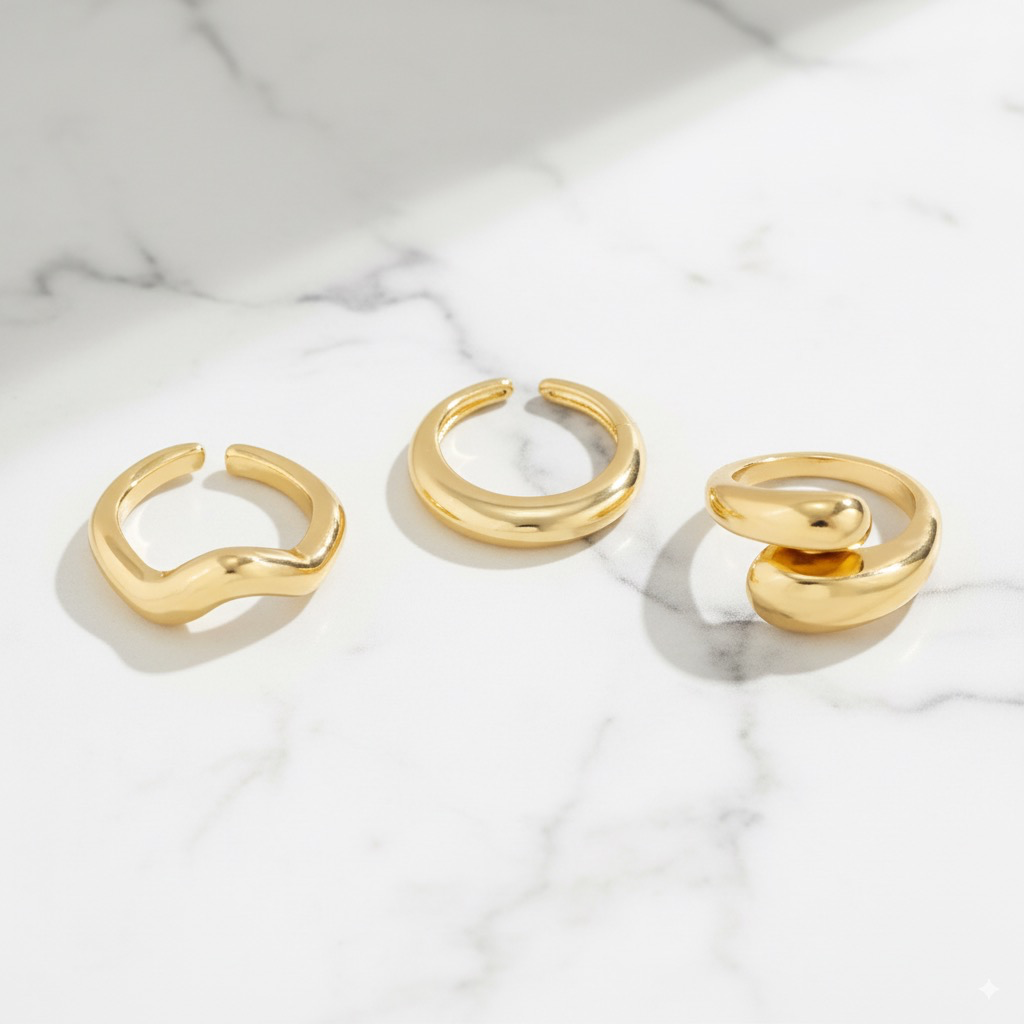 Flow Wave Ring