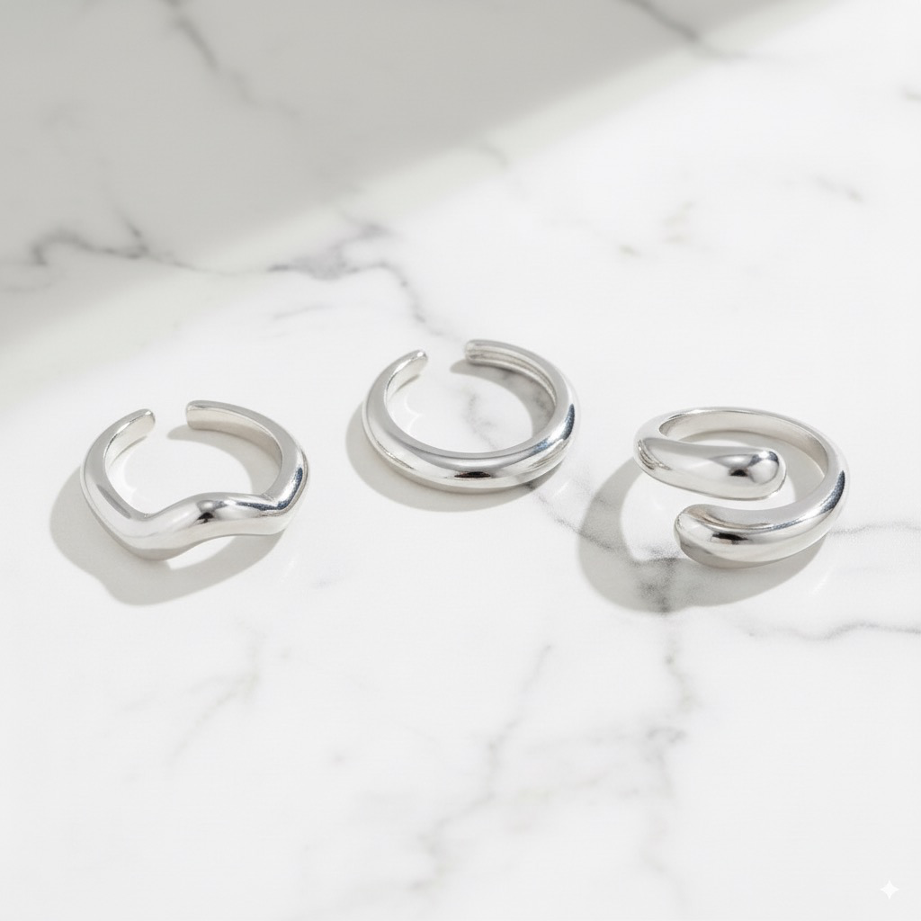 Flow Wave Ring