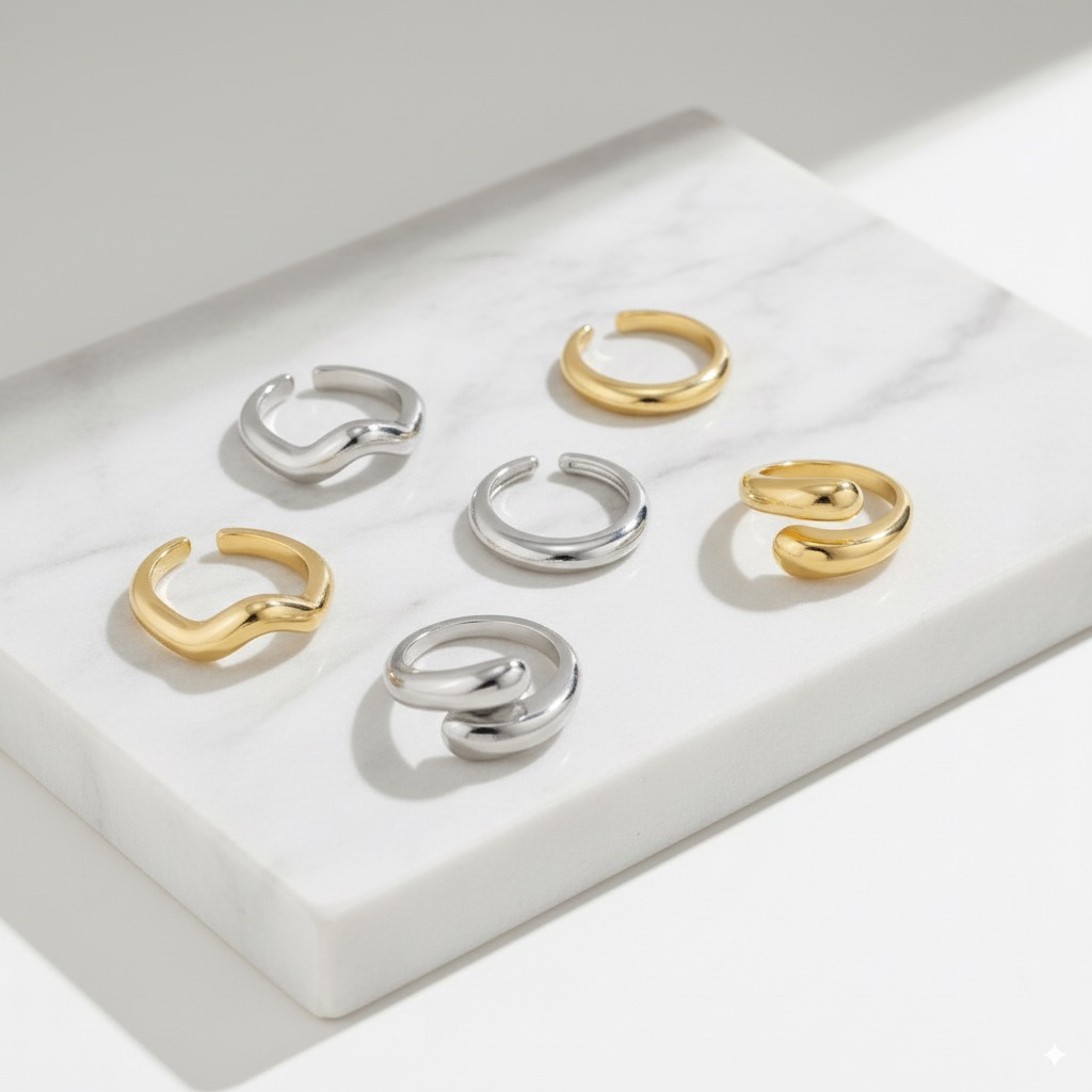 Flow Wave Ring